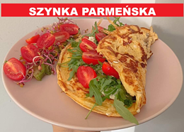 Omlet- SZYNKA PARMEŃSKA